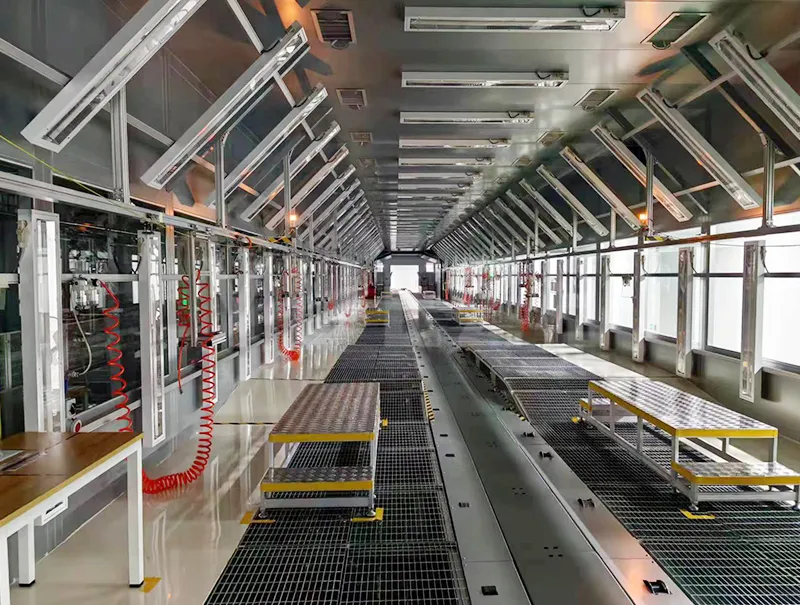 Linea di assemblaggio automatizzata