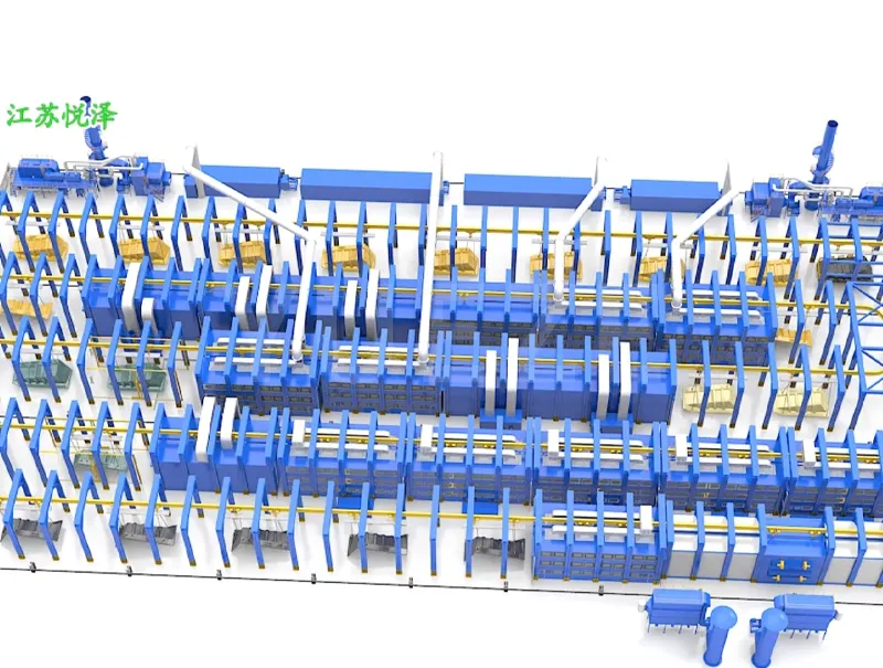 Progetto linea di verniciatura auto