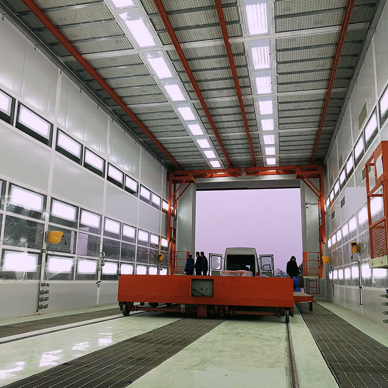 Cabina di verniciatura robotizzata automatica