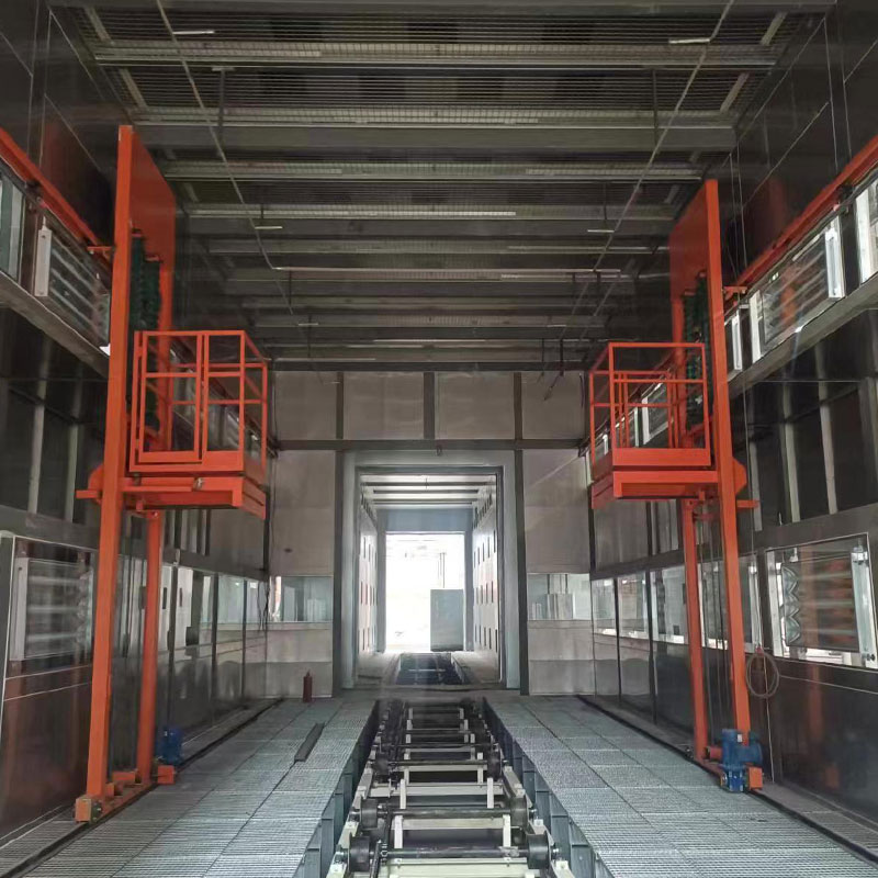 Cabina di verniciatura robotizzata automatica
