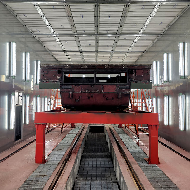 Cabina di verniciatura robotizzata automatica