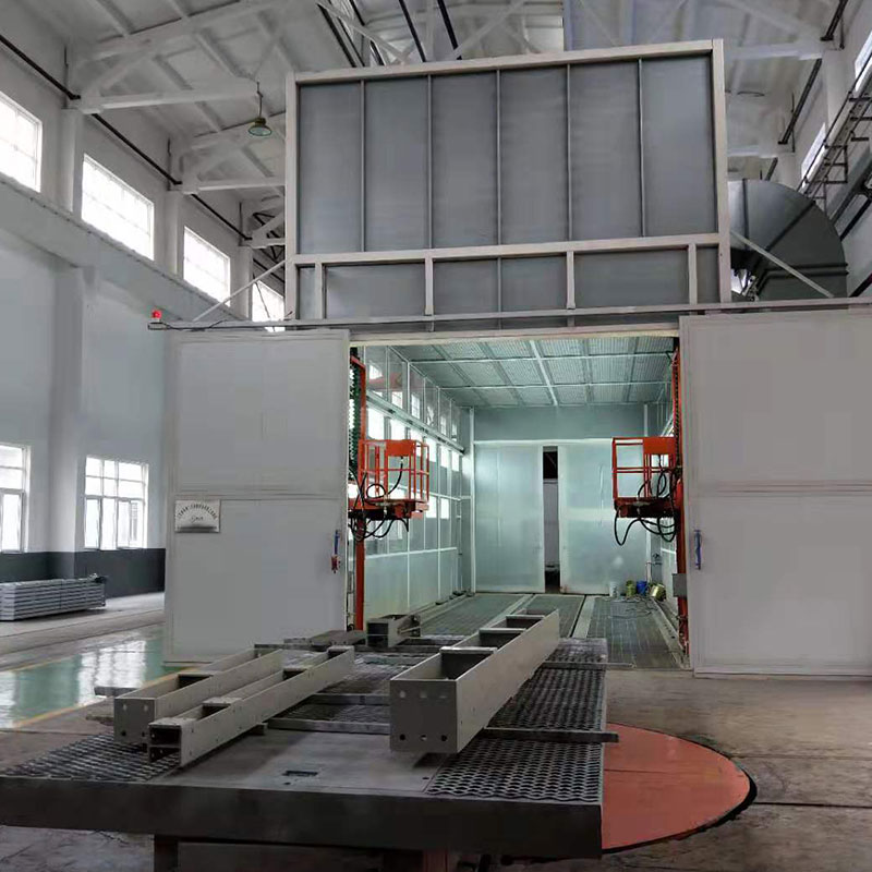 Cabina di verniciatura robotizzata automatica