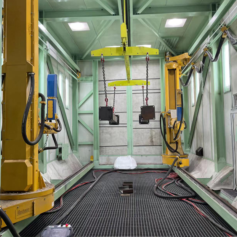 Linea di rivestimento per getti di grandi dimensioni e parti di autocarri pesanti
