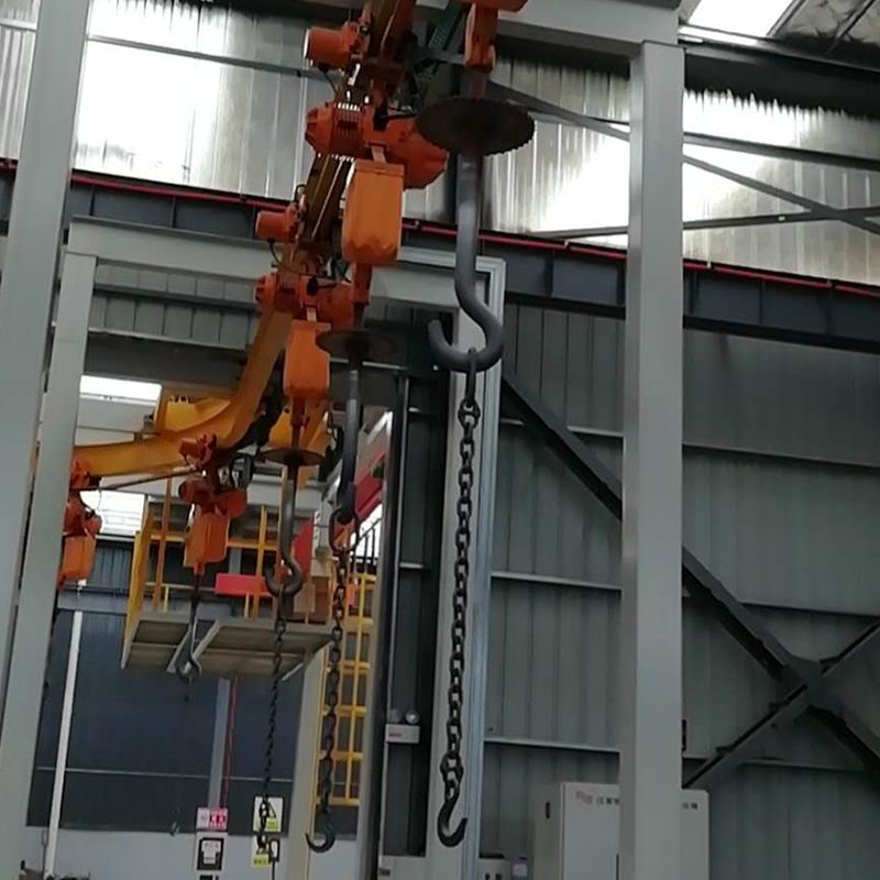 Linea di rivestimento per piccoli componenti