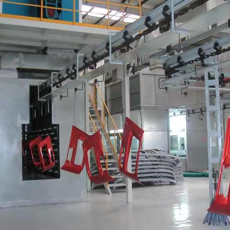Linea di rivestimento elettroforetico