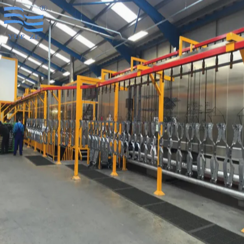 Linea di rivestimento elettroforetico
