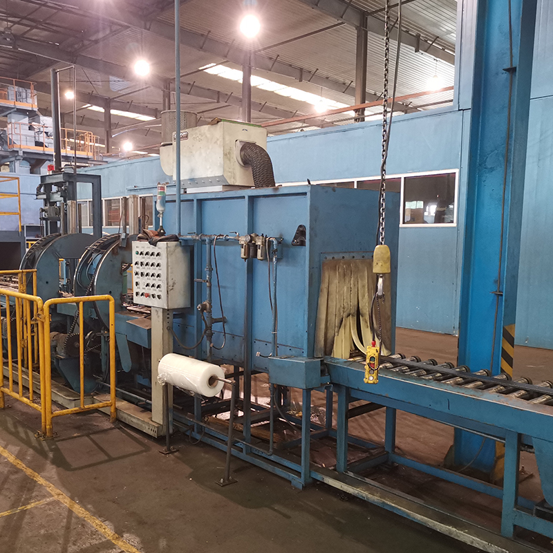 Linea di automazione tavole a rulli