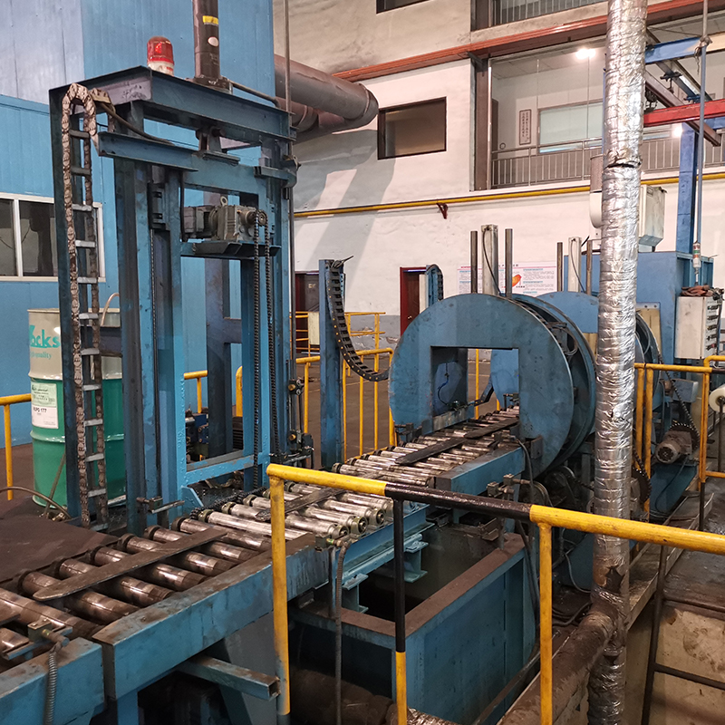 Linea di automazione tavole a rulli