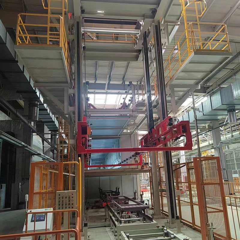 Linea di automazione tavole a rulli