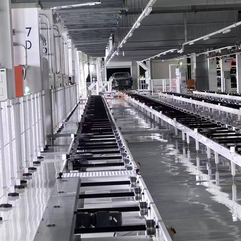 Linea di automazione tavole a rulli