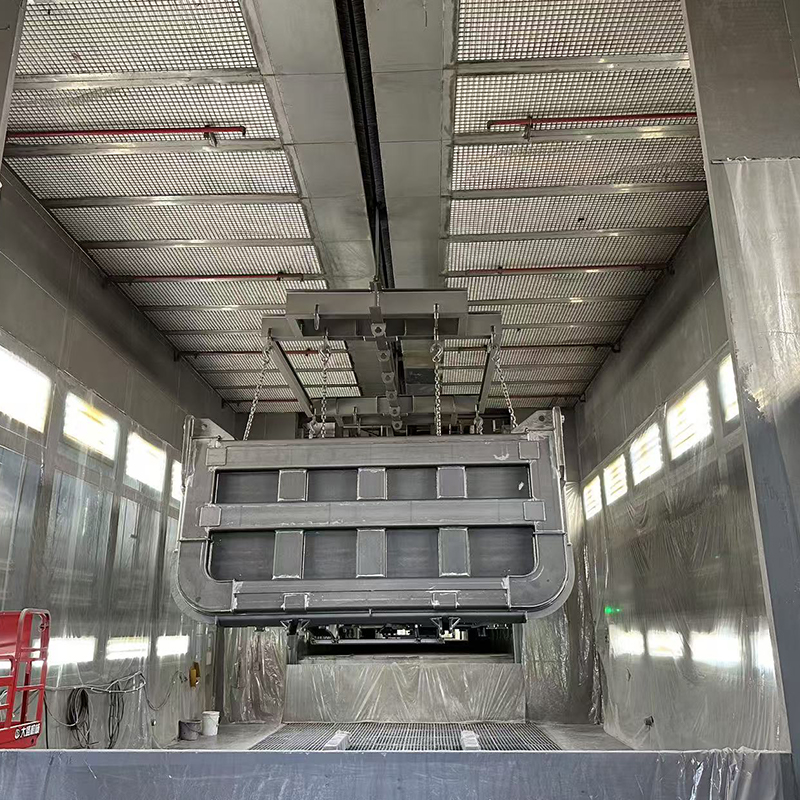 Linea di rivestimento della carrozzeria del camion